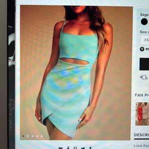 NWT lulu bodycon dress
